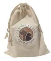 Peaceful Pet Cremation Catalog Ppc drawstring bag