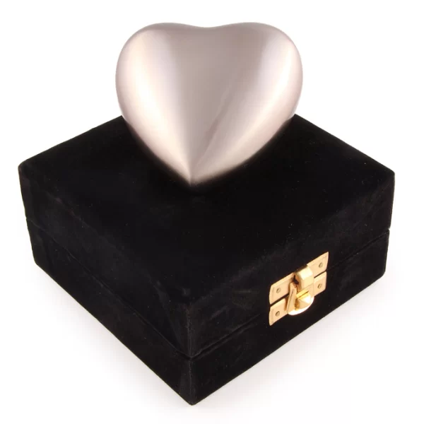 Peaceful Pet Cremation Catalog Angel heart urn Bronze