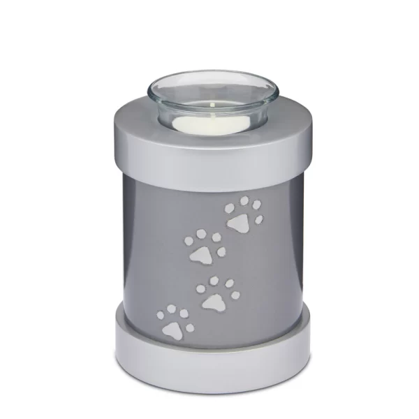 Peaceful Pet Cremation Catalog Paw candle urn