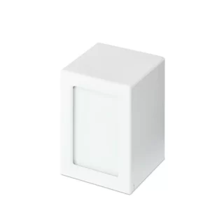 Peaceful Pet Cremation Catalog Photo box urn white